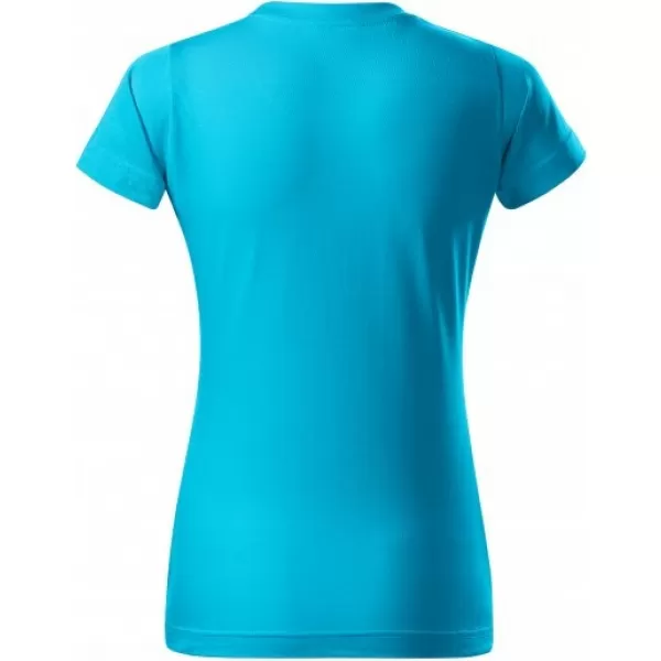  Damen-T-Shirt MALFINI BASIC 134 TÜRKIS 