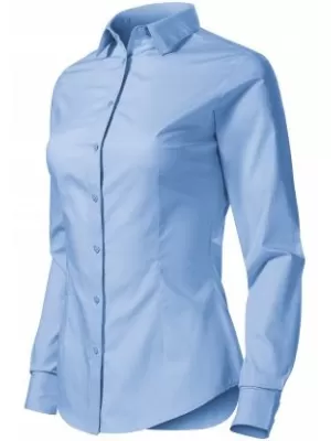 Damenshirt mit langen Ärmeln MALFINI STYLE LS 229 HIMMELBLAU