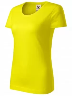 Damen-T-Shirt MALFINI ORIGIN 172 ZITRONE