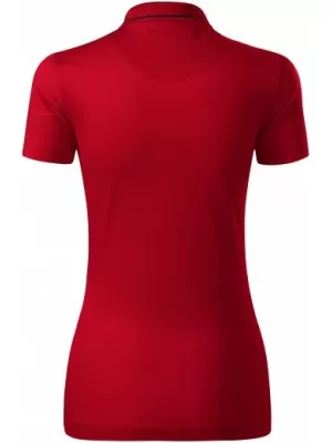 Damen-T-Shirt mit Kragen MALFINI PREMIUM GRAND 269 ROTE FORMEL