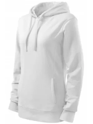 Damen-Sweatshirt MALFINI KANGAROO 408 WEIß/WEIß