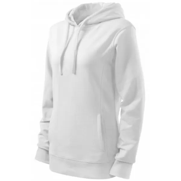  Damen-Sweatshirt MALFINI KANGAROO 408 WEIß/WEIß 