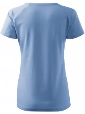 Damen-T-Shirt MALFINI DREAM 128 HIMMELBLAU