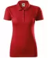 Damen-T-Shirt mit Kragen MALFINI SINGLE J. 223 ROT