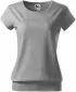 Damen-T-Shirt MALFINI CITY 120 DUNKELGRAUE HIGHLIGHTS