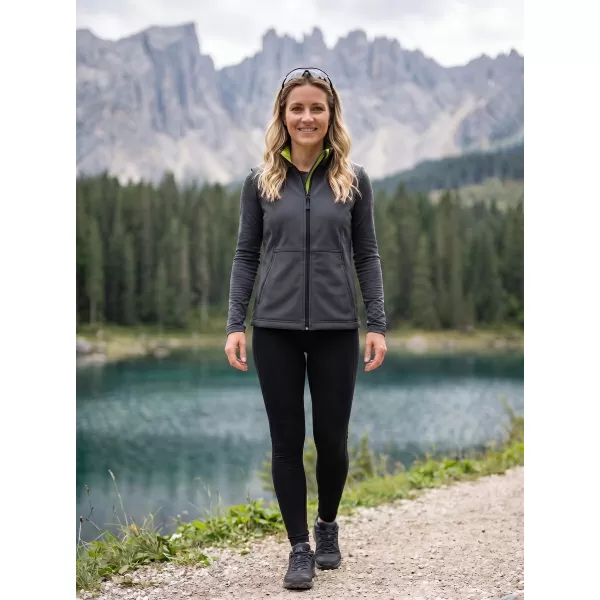  Softshellweste für Damen MALFINI VISION 516 STAHLGRAU 