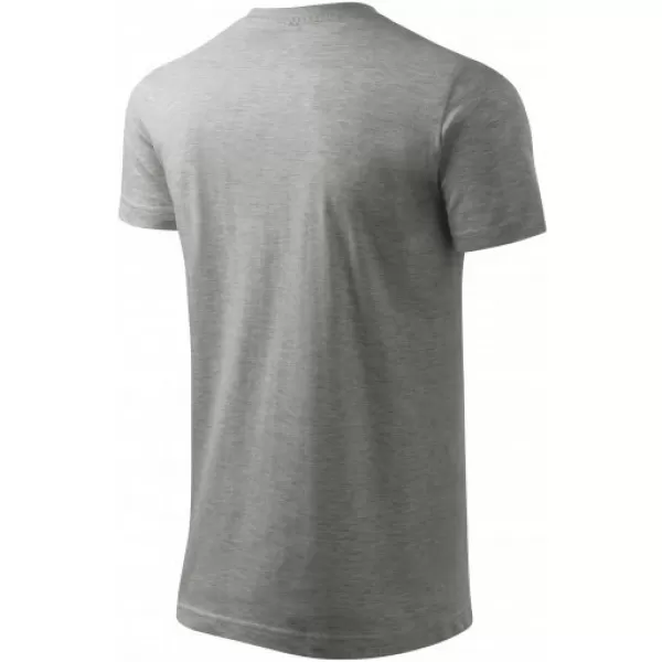  Herren-T-Shirt MALFINI HEAVY NEW 137 DUNKELGRAUE HIGHLIGHTS 