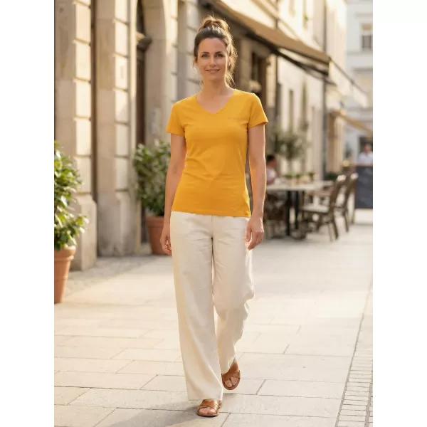  Damen-T-Shirt ALTISPORT LUKENA LTSS701 GELB 