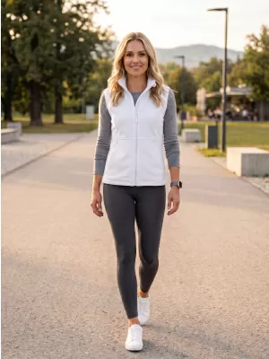 Softshellweste für Damen MALFINI VISION 516 WEIß