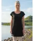 Langes T-Shirt für Damen MALFINI LOVE 123 SCHWARZ