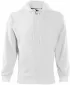 Herren-Sweatshirt MALFINI TRENDY ZIPPER 410 WEIß