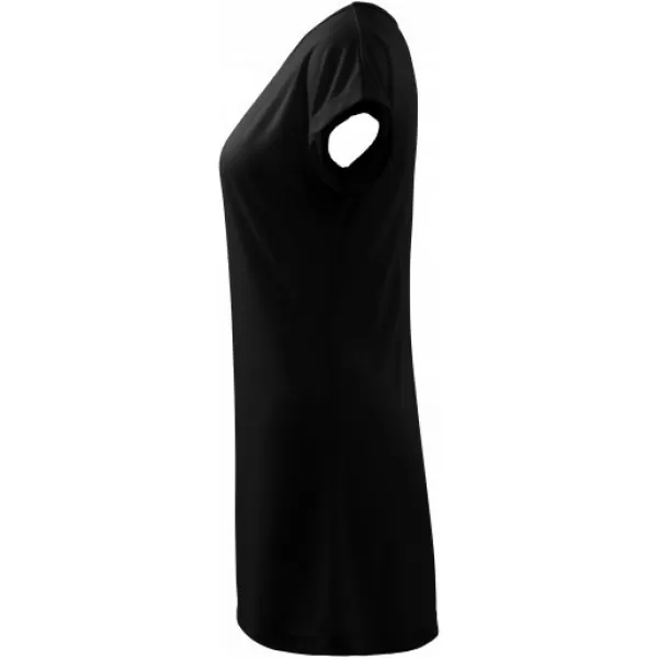  Langes T-Shirt für Damen MALFINI LOVE 123 SCHWARZ 