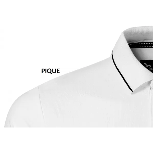  Damen-T-Shirt mit Kragen MALFINI PREMIUM PERFECTION PLAIN 253 WEIß 