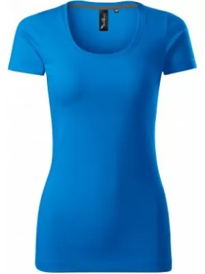 Damen-T-Shirt mit kurzen Ärmeln MALFINI PREMIUM ACTION 152 SCHNORCHEL BLAU