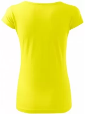 Damen-T-Shirt MALFINI PURE 122 ZITRONE