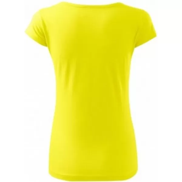  Damen-T-Shirt MALFINI PURE 122 ZITRONE 