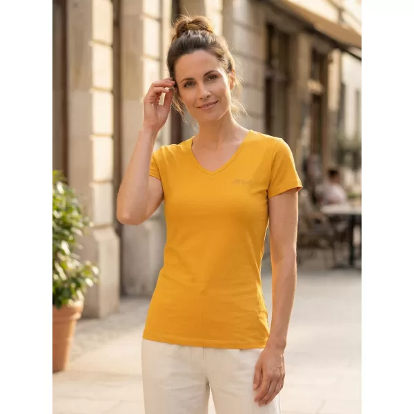  Damen-T-Shirt ALTISPORT LUKENA LTSS701 GELB 