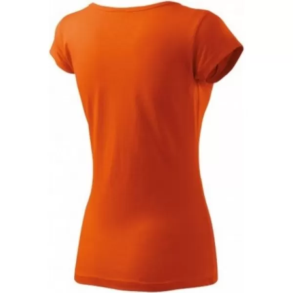  Damen-T-Shirt MALFINI PURE 122 ORANGE 