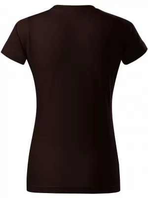 Damen-T-Shirt MALFINI BASIC 134 KAFFEE