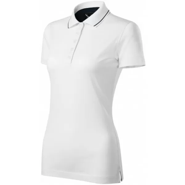  Damen-T-Shirt mit Kragen MALFINI PREMIUM GRAND 269 WEIß 