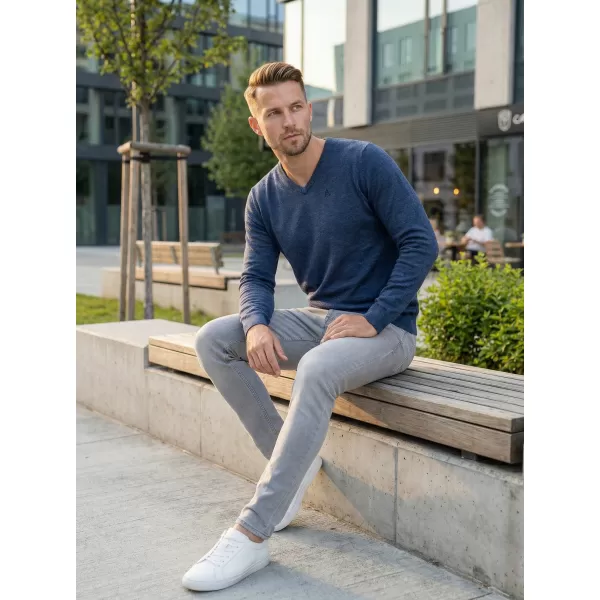  Herrenpullover ALTISPORT NIEREM MPLS095 DUNKELBLAU 