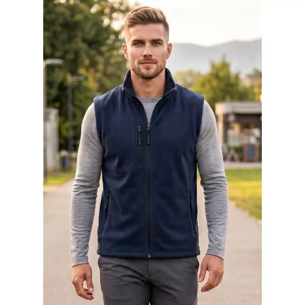  Fleeceweste für Herren MALFINI EXIT 525 MARINEBLAU 