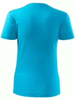 Damen-T-Shirt MALFINI CLASSIC NEW 133 TÜRKIS