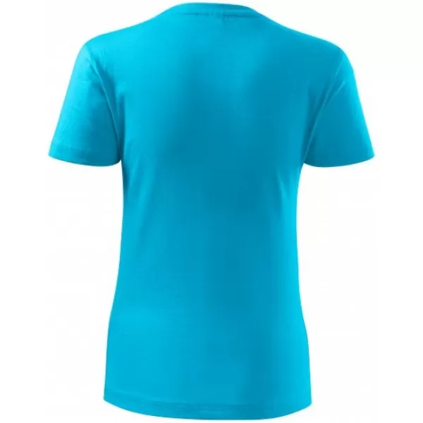  Damen-T-Shirt MALFINI CLASSIC NEW 133 TÜRKIS 