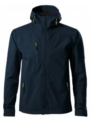 Herren-Softshelljacke MALFINI NANO 531 MARINEBLAU