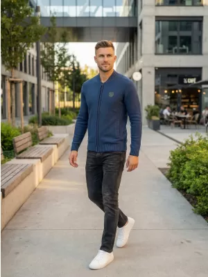 Herrenpullover ALTISPORT ZINAJ MPLS093 DUNKELBLAU