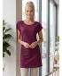 Langes T-Shirt für Damen MALFINI LOVE 123 FUCHSIE