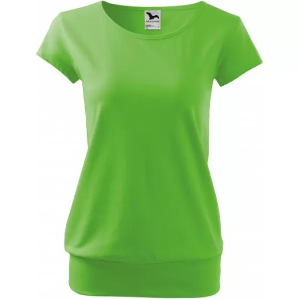  Damen-T-Shirt MALFINI CITY 120 APFELGRÜN 