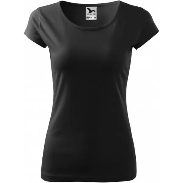  Damen-T-Shirt MALFINI PURE 122 SCHWARZ 