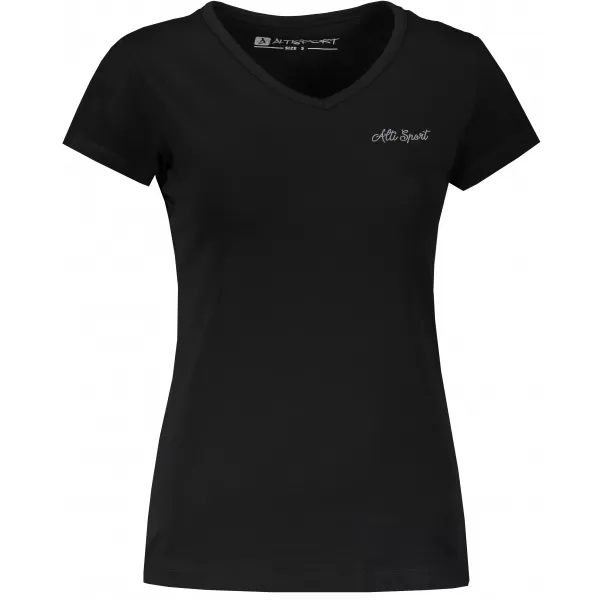  Damen-T-Shirt ALTISPORT LUKENA LTSS701 SCHWARZ 