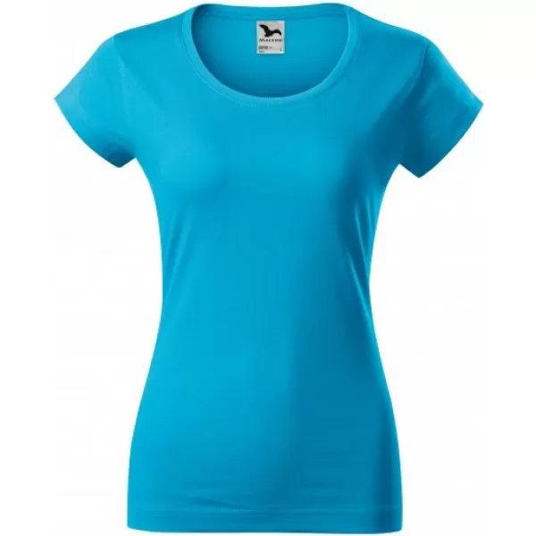  Damen-T-Shirt MALFINI VIPER 161 TÜRKIS 