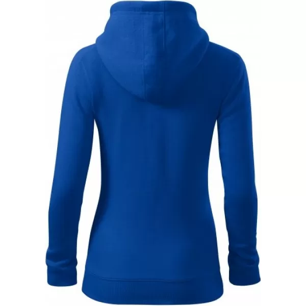  Damen-Sweatshirt MALFINI TRENDY ZIPPER 411 KÖNIGSBLAU 
