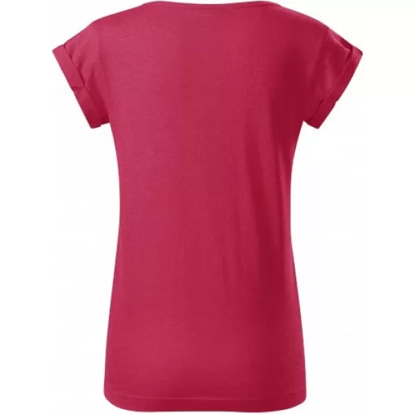  Damen-T-Shirt MALFINI FUSION 164 ROTE MARKIERUNG 