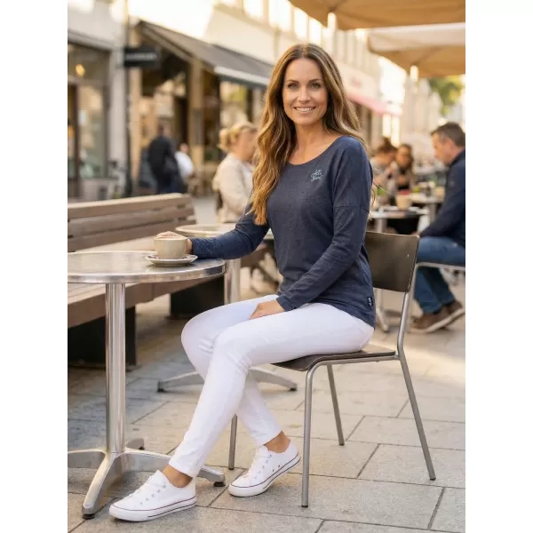  Damen-T-Shirt ALTISPORT JOSEBA LTSS698 DUNKELBLAU 