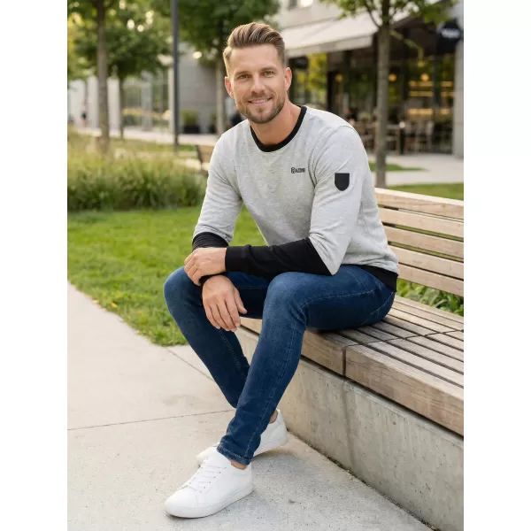 Herren-Sweatshirt ALTISPORT ZORION MPLS088 HELLGRAU 