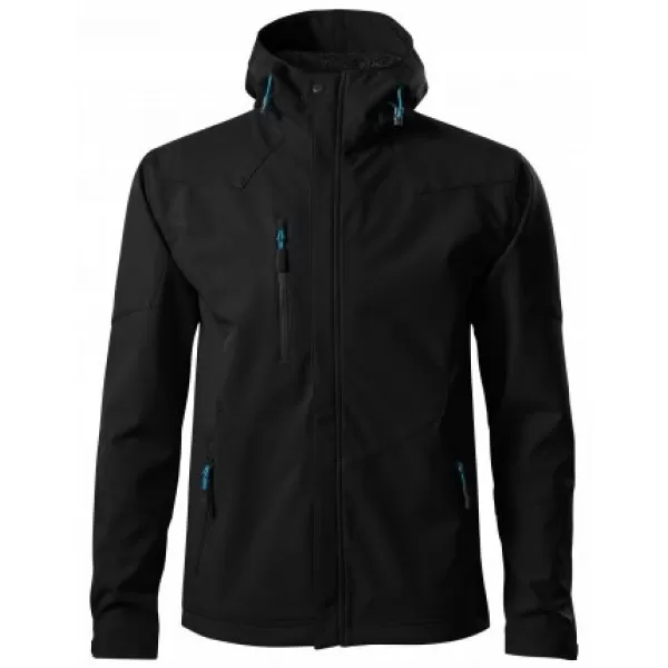  Herren-Softshelljacke MALFINI NANO 531 SCHWARZ 