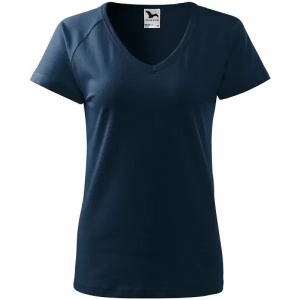  Damen-T-Shirt MALFINI DREAM 128 MARINEBLAU 
