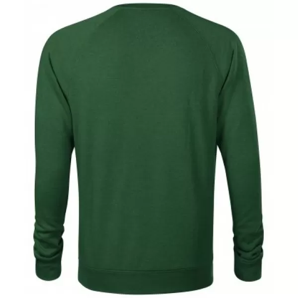  Herren-Sweatshirt MALFINI MERGER 415 FLASCHENGRÜNE HIGHLIGHTS 