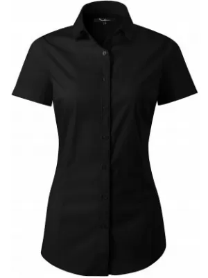 Damenshirt mit kurzen Ärmeln MALFINI PREMIUM FLASH 261 SCHWARZ