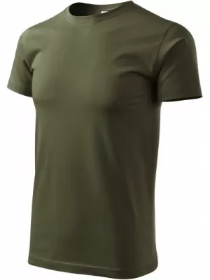 Herren-T-Shirt MALFINI HEAVY NEW 137 MILITÄR