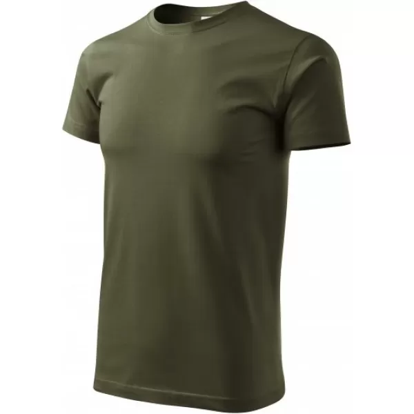  Herren-T-Shirt MALFINI HEAVY NEW 137 MILITÄR 