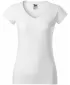Damen-T-Shirt MALFINI FIT V-NECK 162 WEIß