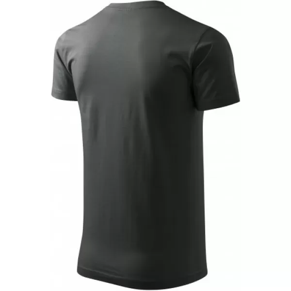  Herren-T-Shirt MALFINI HEAVY NEW 137 DUNKLER SCHIEFER 
