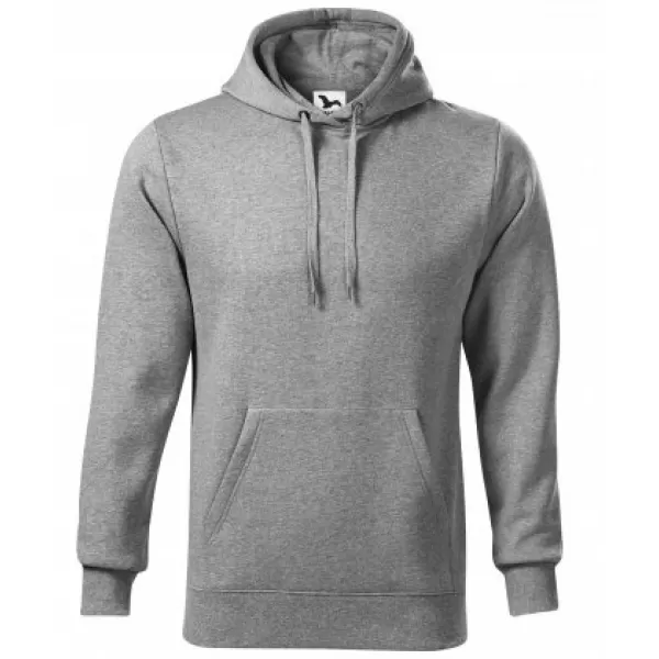  Herren-Sweatshirt MALFINI CAPE 413 DUNKELGRAUE HIGHLIGHTS 