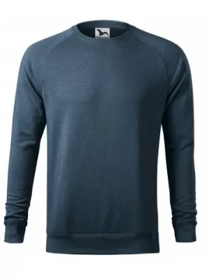 Herren-Sweatshirt MALFINI MERGER 415 DUNKLE DENIM-HIGHLIGHTS