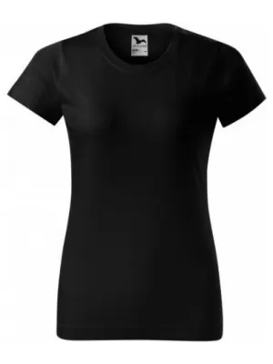 Damen-T-Shirt MALFINI BASIC 134 SCHWARZ